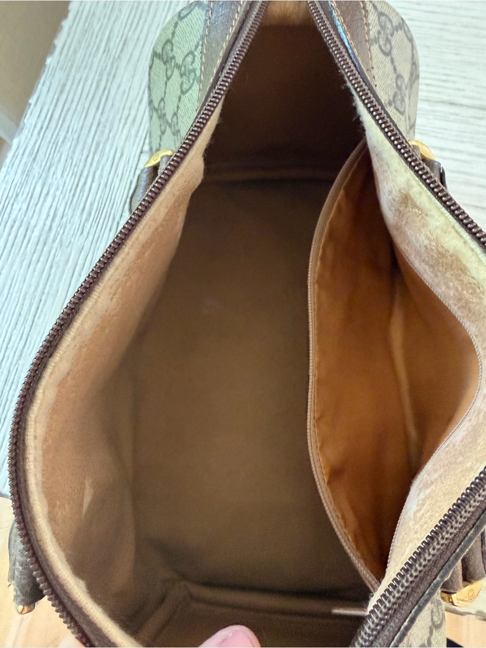 Gucci Brown GG  Boston Bag - Picture 10 of 14